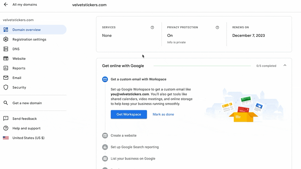 Как настроить электронную почту с помощью Google Domains