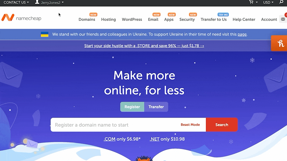 Как настроить электронную почту с помощью Namecheap